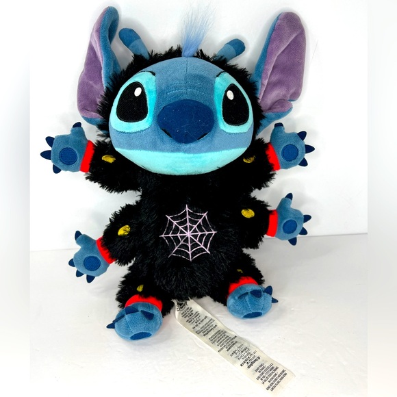 Disney Other - Disney Happy Halloween Stitch in Spider Costume 15” Plush 2023